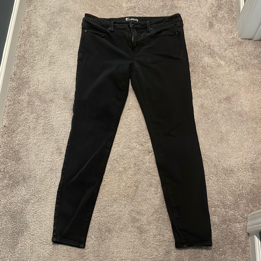 Jcp Black Skinny Jeans Junior Size 31/12